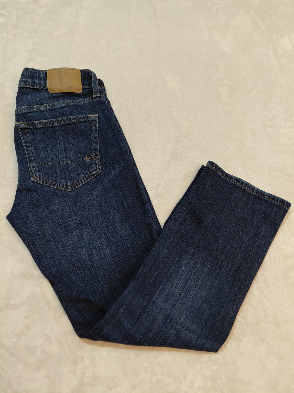 Aeropostale Dark Blue Straight Jeans 27/28